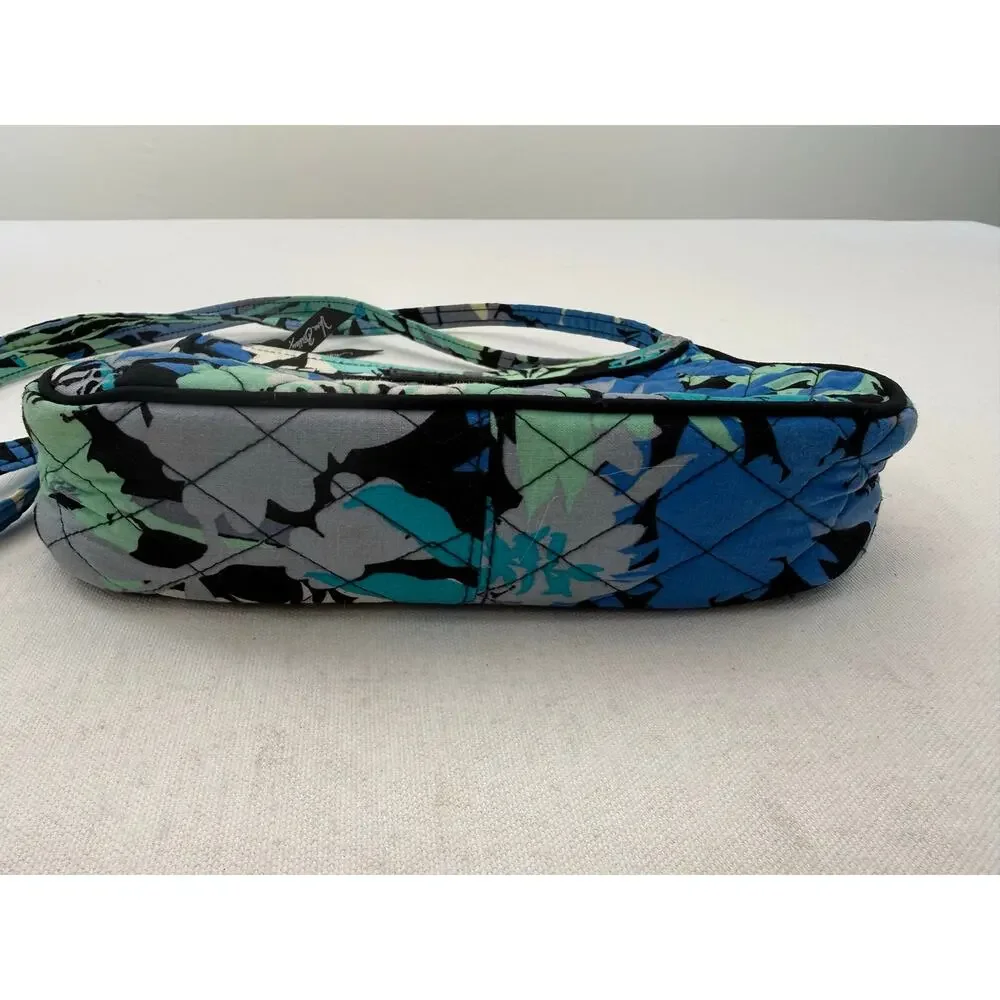 Vera Bradley Camofloral Mini Quilted Floral Crossbody Bag Cottagecore Travel